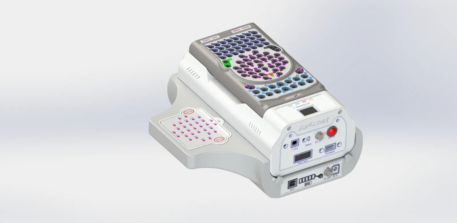 XAmp EEG amplifier on its docking station